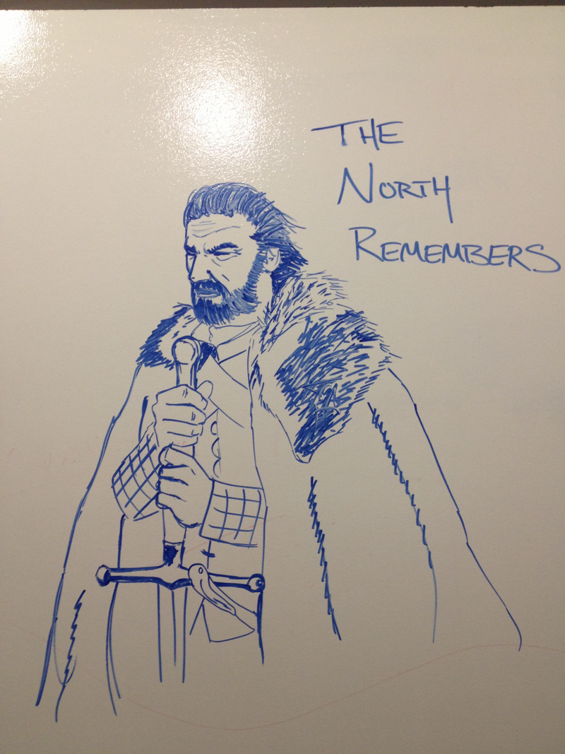 Illustration for article titled You know Stark bannermen are hiding at your office when you see THIS